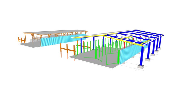 DOCK LIFOU V2 3D Model