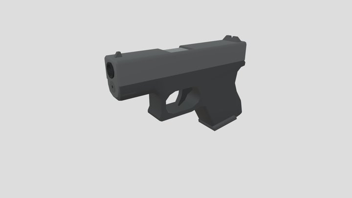 Pistol 26 3D Model