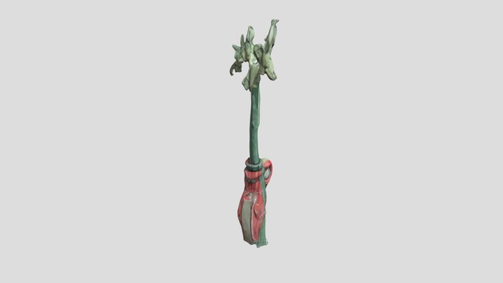 Flower_in_a_Red_Vase_0322135434_texture_obj 3D Model