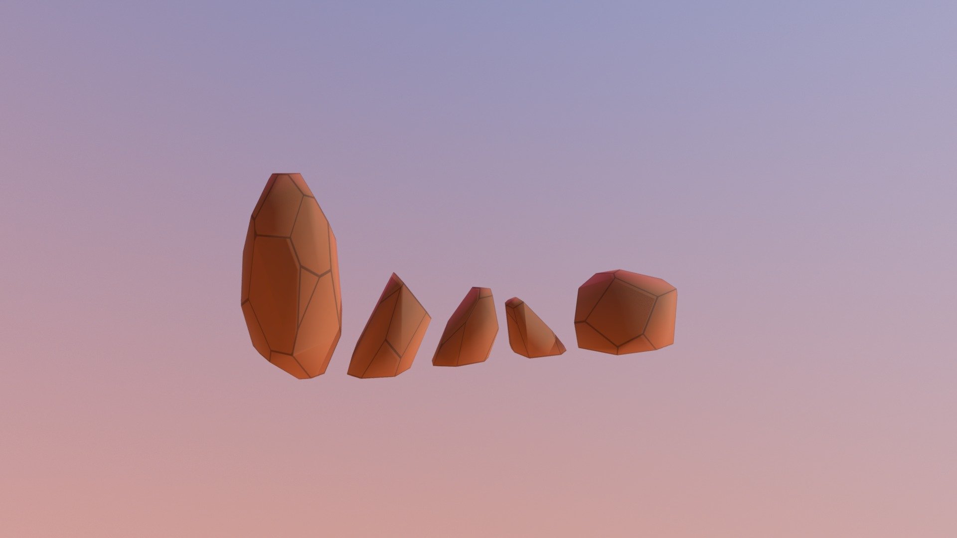 Cartoon Stones / Rocks