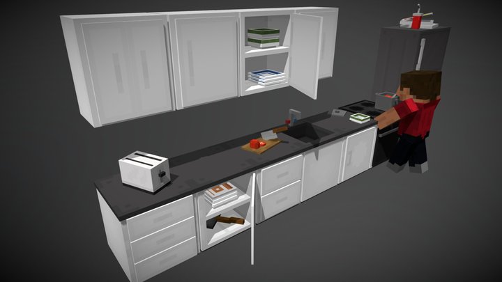 Furniture (Kitchen) 3D Model