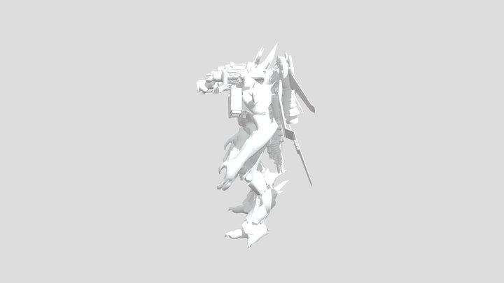 Accurate-tri-titan-100-follower-special 3D Model