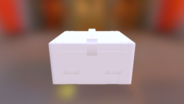 Sci- Fi Box 3D Model