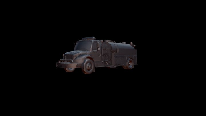 m2 Tender 3D Model