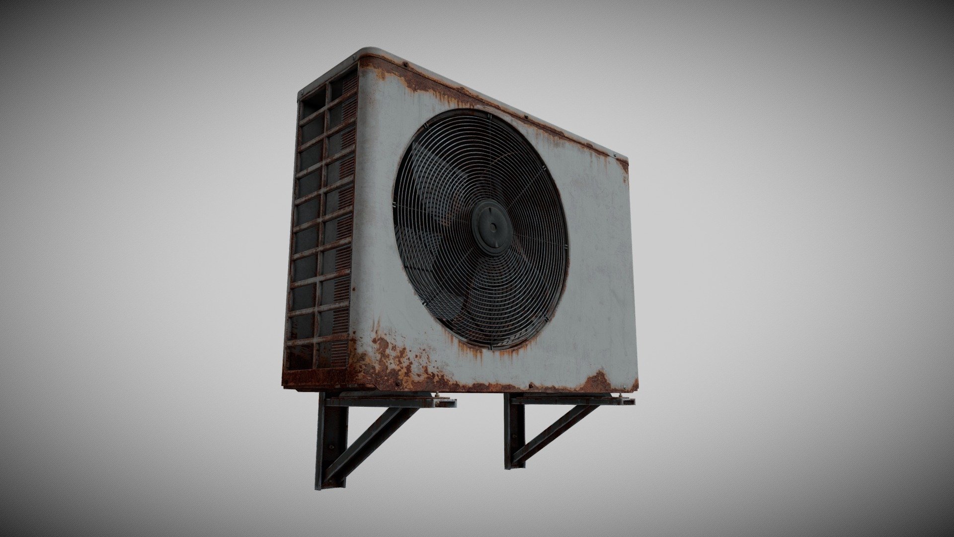 Rusty Air Conditioner Download Free 3D model by gejirz [6502f2d