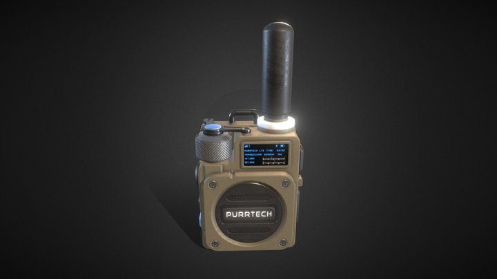 Walkie Talkie 3D Model