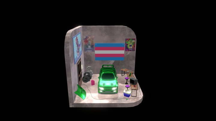 Garage 3D Model