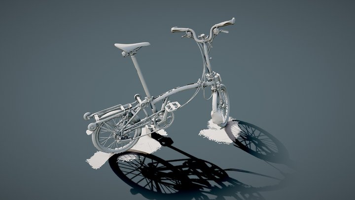 Jorgex Brompton Godzilla - Trackit QuickScan – Free 3D Model STL
