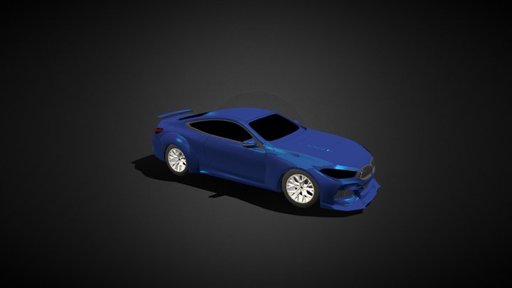 BMW M8 3D Model