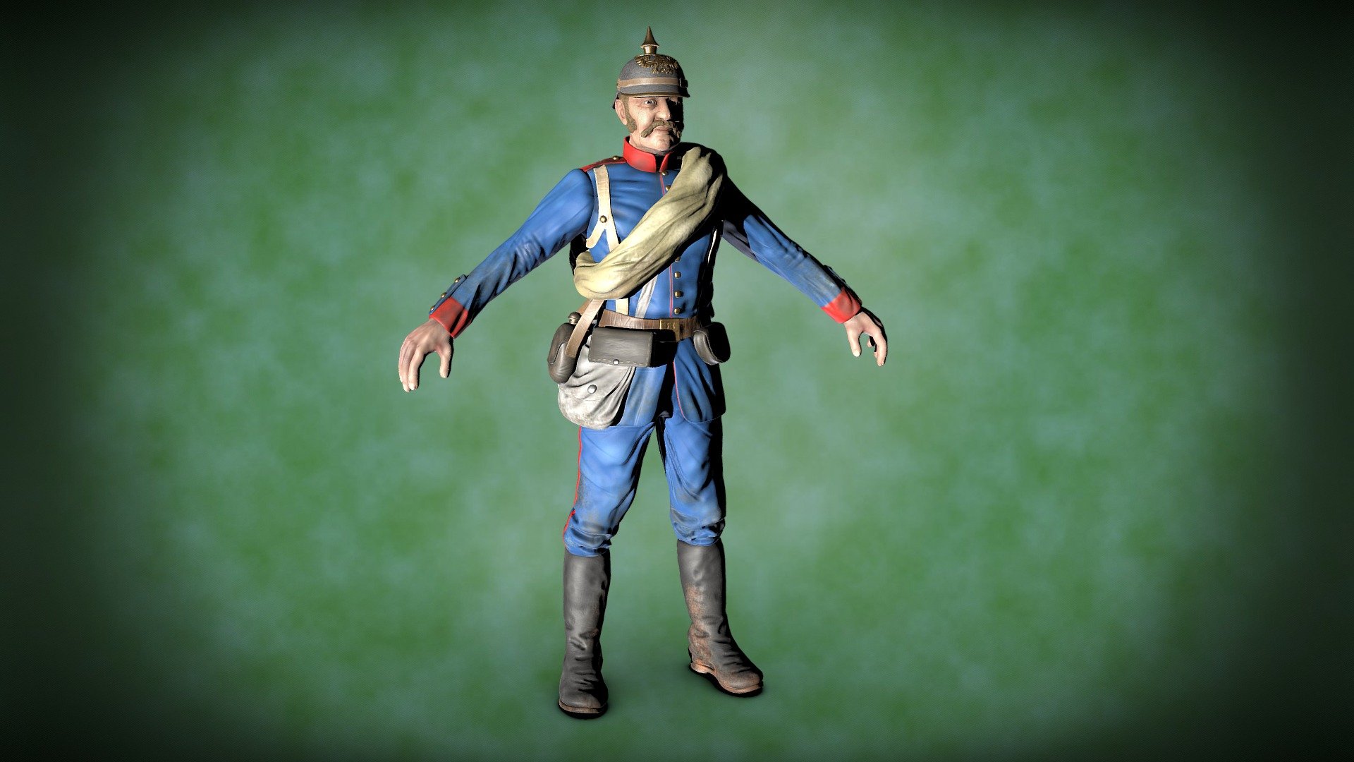 Prussian Infantry - Franco-Prussian war