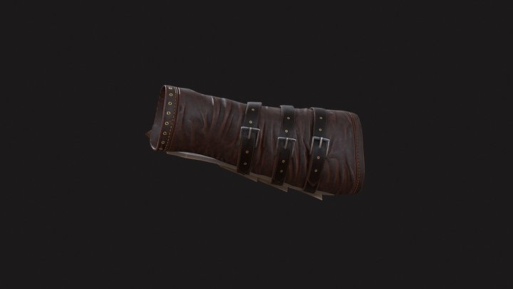 Arm Piece Armor 3D Model