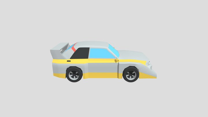 audi sportquattro s1 rally 3D Model