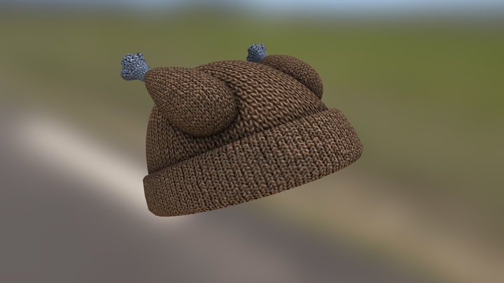 Cooked Turkey Beanie 3D Model