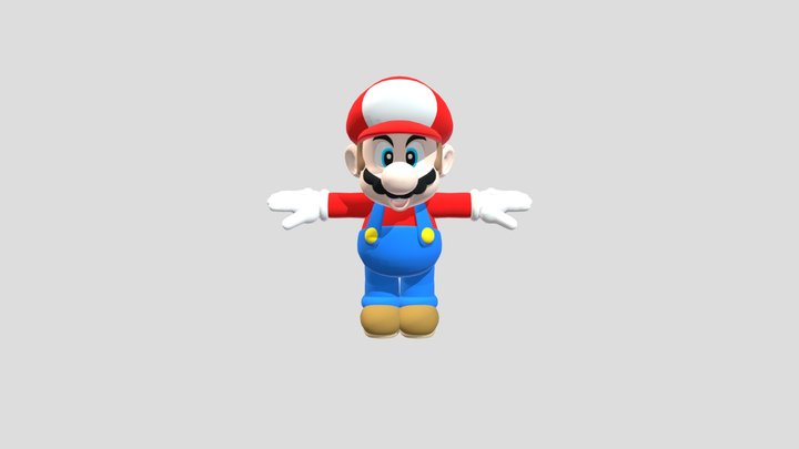 mario thropy 3D Model