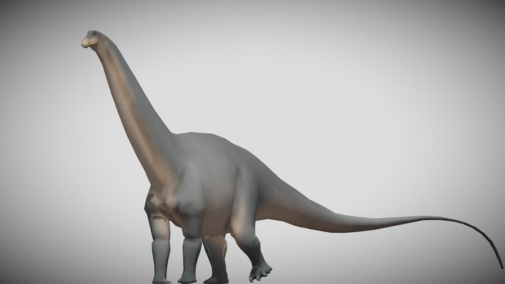 Saurophaganax maximus (post-sauropod) – Free 3D Model STL