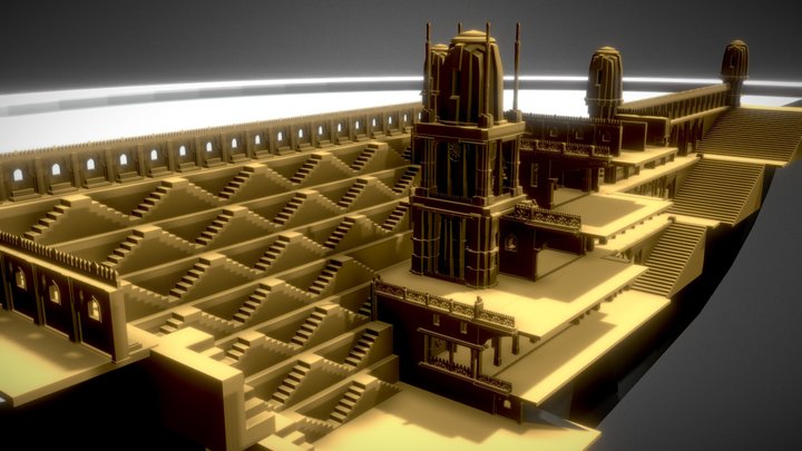 Temple Half 3D Model
