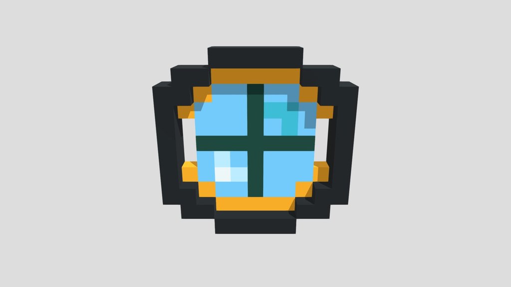 Bubble Window - Voxel 32x32