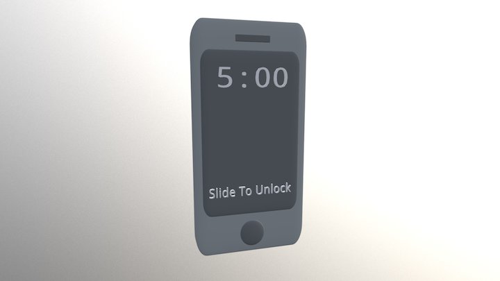 Cell Phone 3D Model