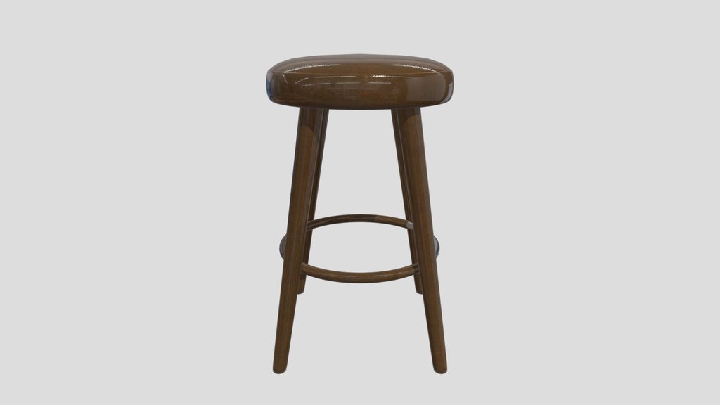 Nicola Round Dolce Faux Stool
