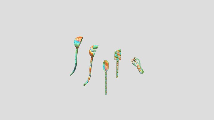 Utensils 3D Model
