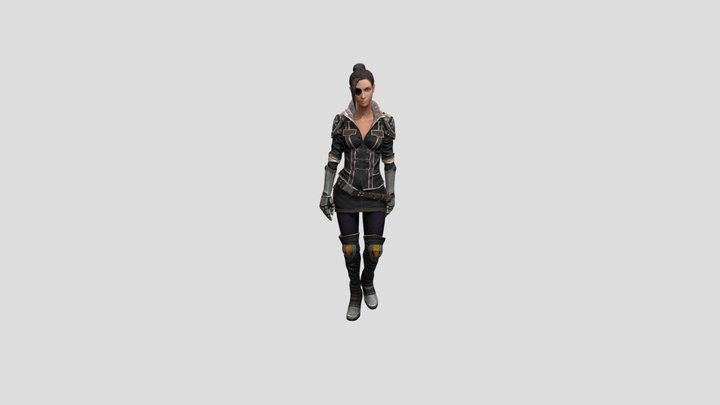 Eve Walk In Circle 3D Model