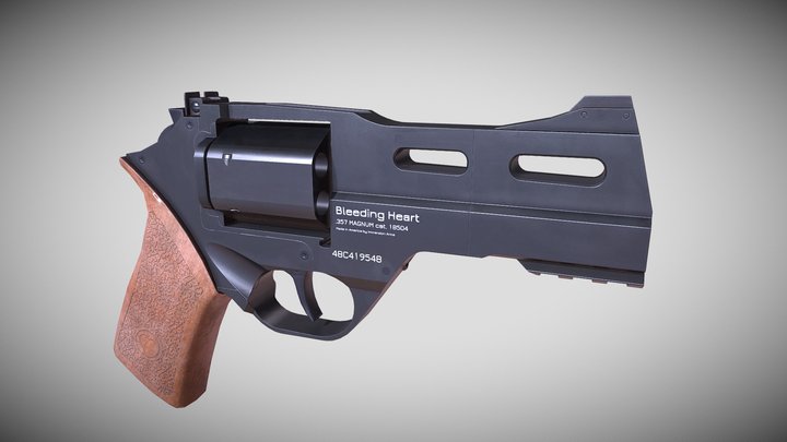 Bleeding Heart .357 3D Model