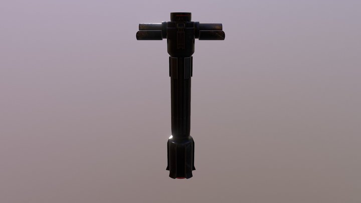 Kylo Ren Lightsaber 3D Model