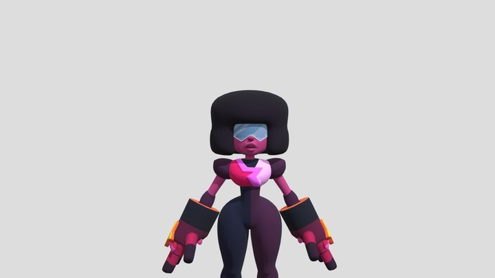 Garnet 3D Model