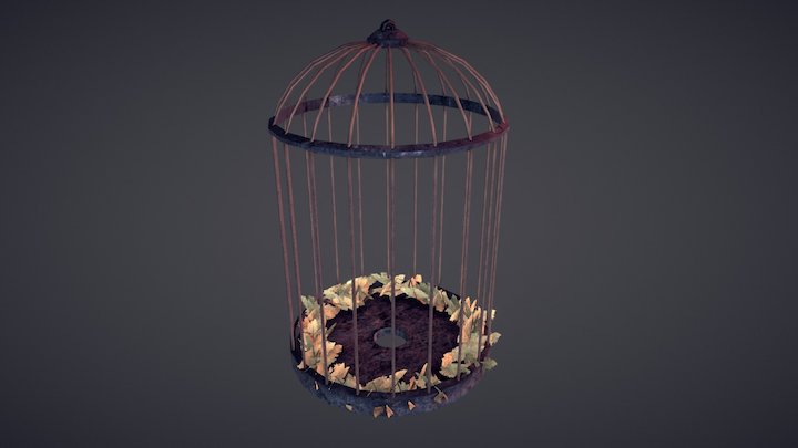 Creature Cage 3D Model