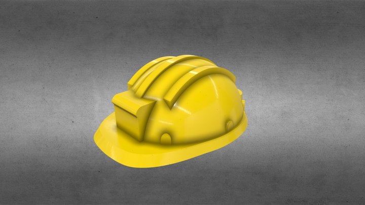 Builder helmet keychain | 3Dprint 3D Model