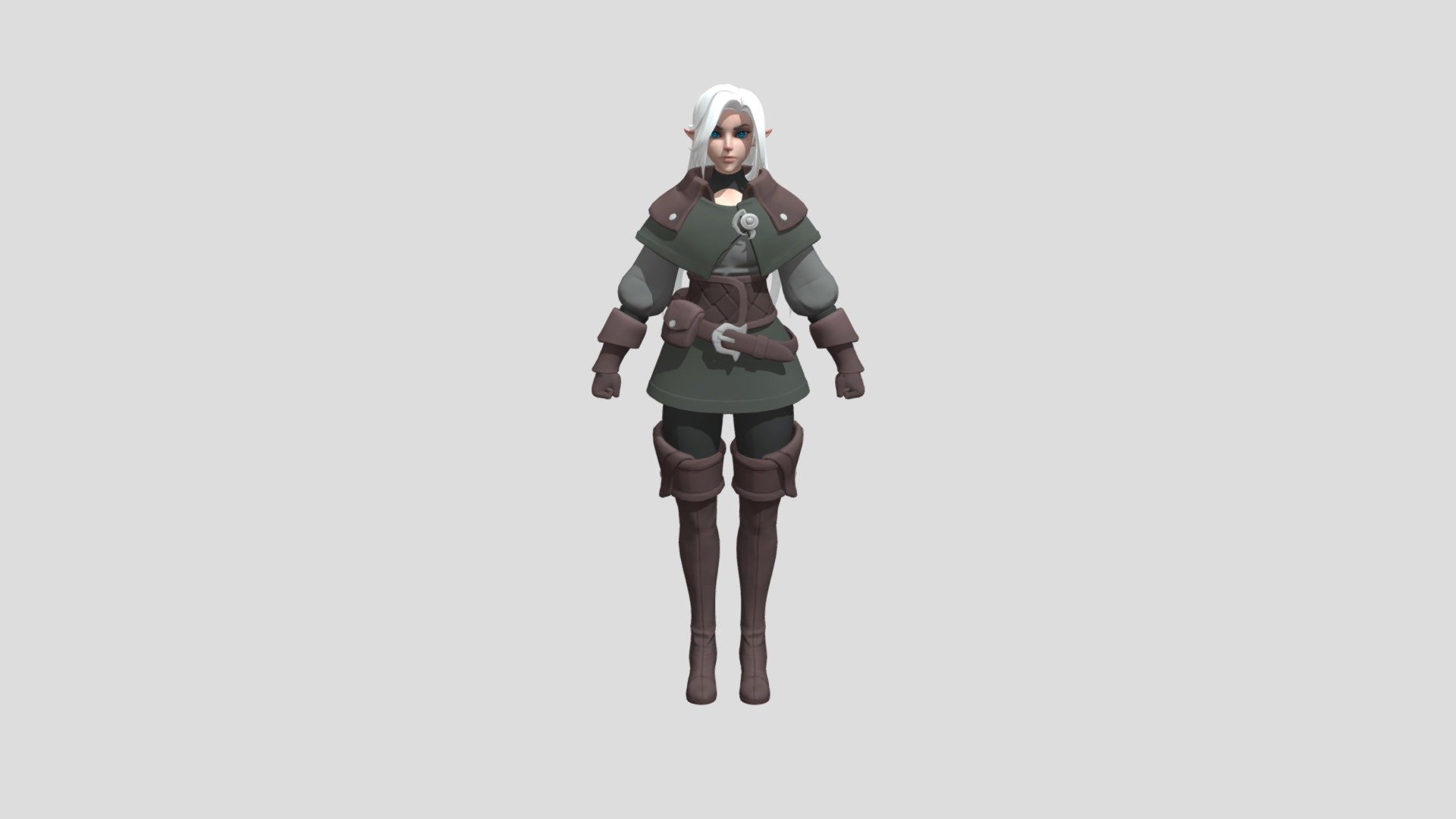 Cycles: Walk, Idle, Run - Download Free 3D model by GreysonPerrin ...