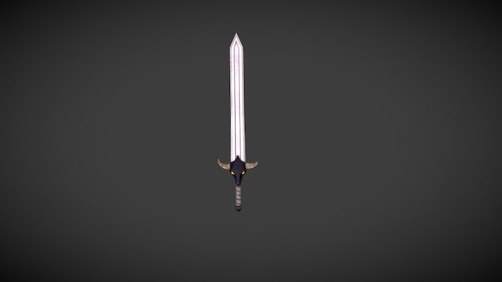 Sword-01- Fantasy 3D Model