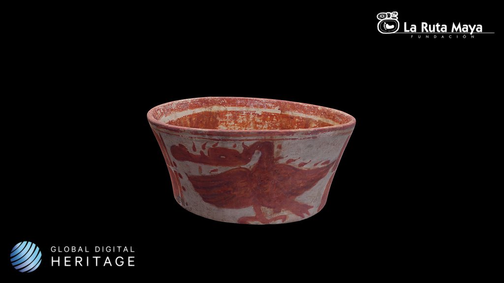 Naranjo Bowl with Water Birds