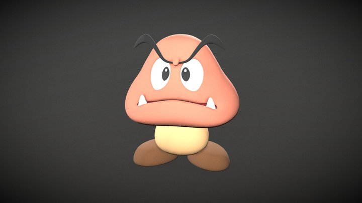 Goomba 3D Model