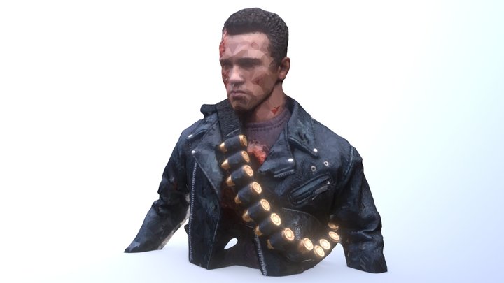 Terminator Hottoys 1/6 3D Model
