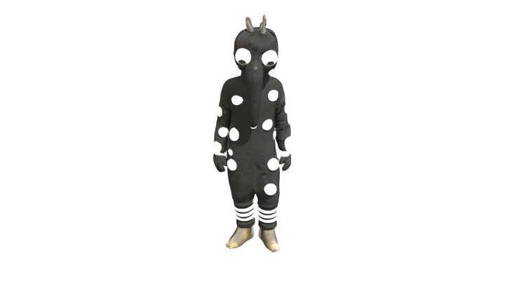 Spotted Costume Mystery 3D Model