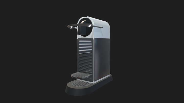 Nespresso Machine 3 3D Model