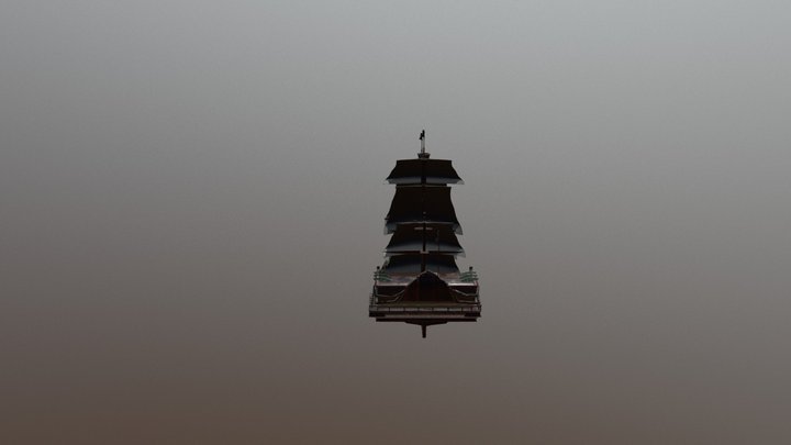 Haunted Ship 3D Model