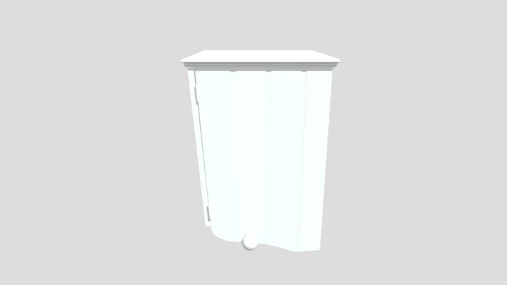 Simple Cabinet 3D Model