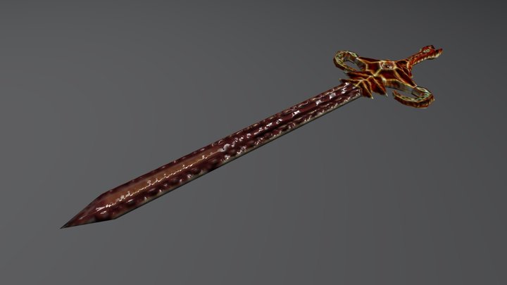 Sword Of Light 3D Model