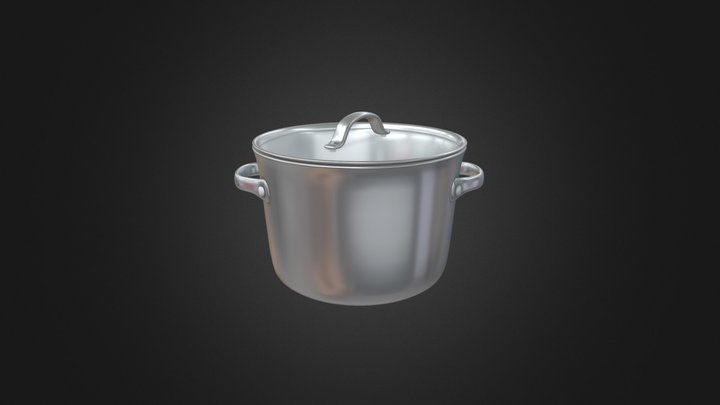 Pot & Lid 3D Model