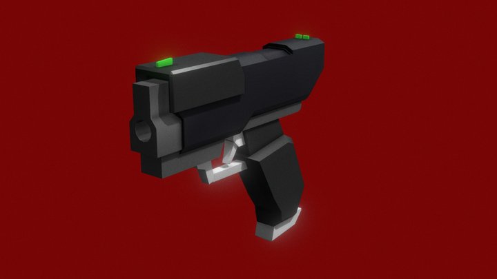 Gunpistol R-73 3D Model