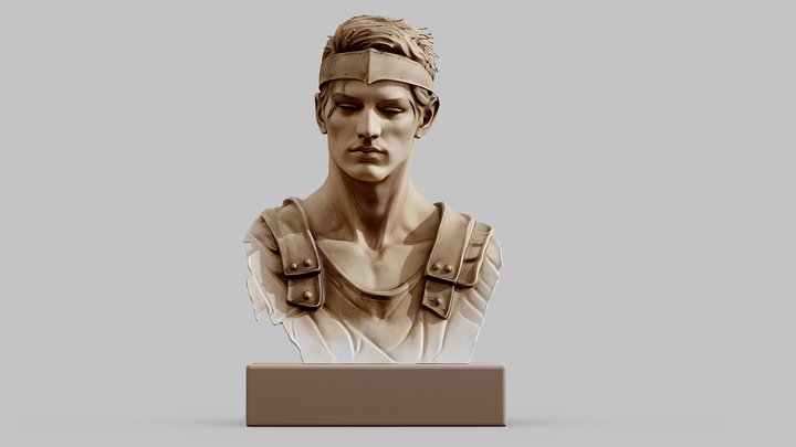 Warrior – Kostenloses 3D-Modell STL