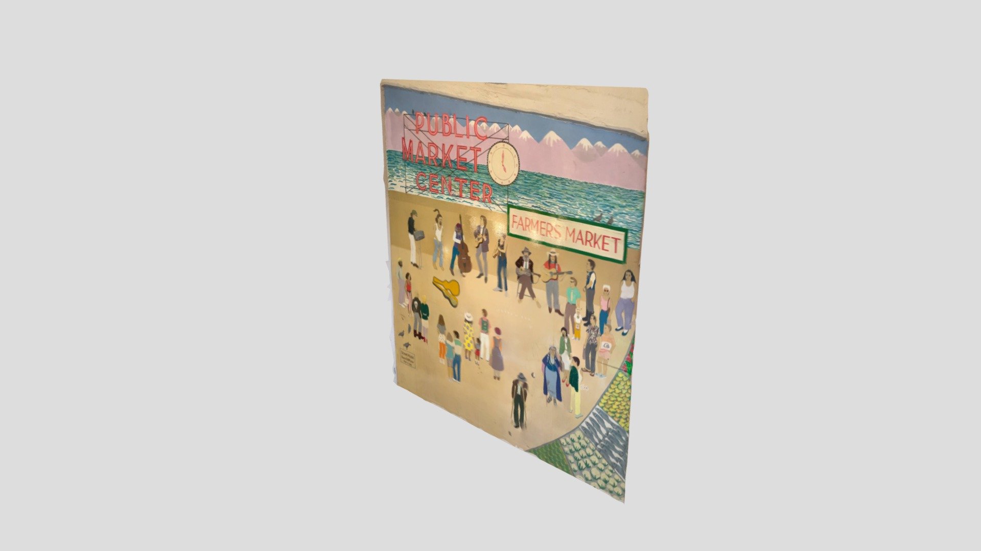 Pike Place Market Mural