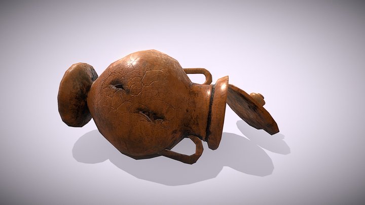 Broken Amphora 3D Model