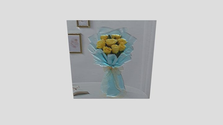 Friendship bouquet 3D Model