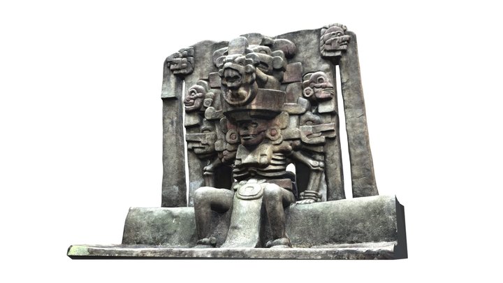Mictlantecuhtli God of Death 3D Model