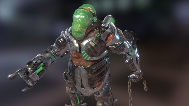 Gorilla 3D Model