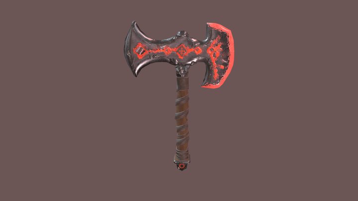 Axe Nordic 3D Model