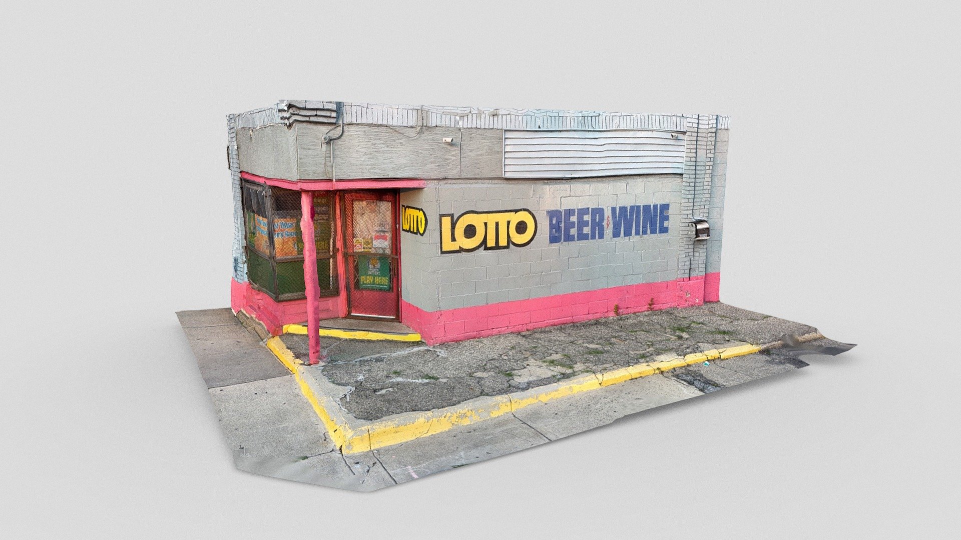 Day 187 Liquor Store Download Free 3D model by alexdelker [651e56c